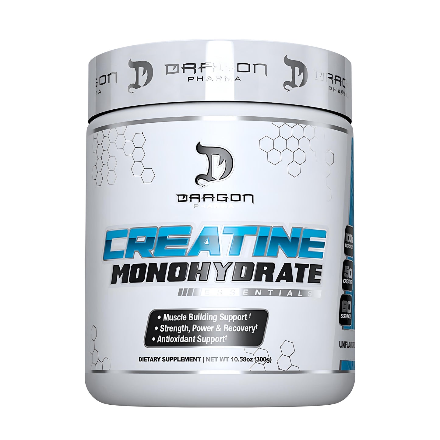 CREATINA DRAGÓN PHARMA/ 300 GR/ 60 SERVICIOS