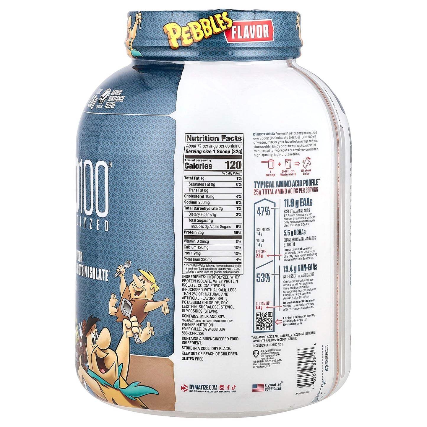 ISO 100 5 LB DYMATIZE PROTEINA ISOLATADA