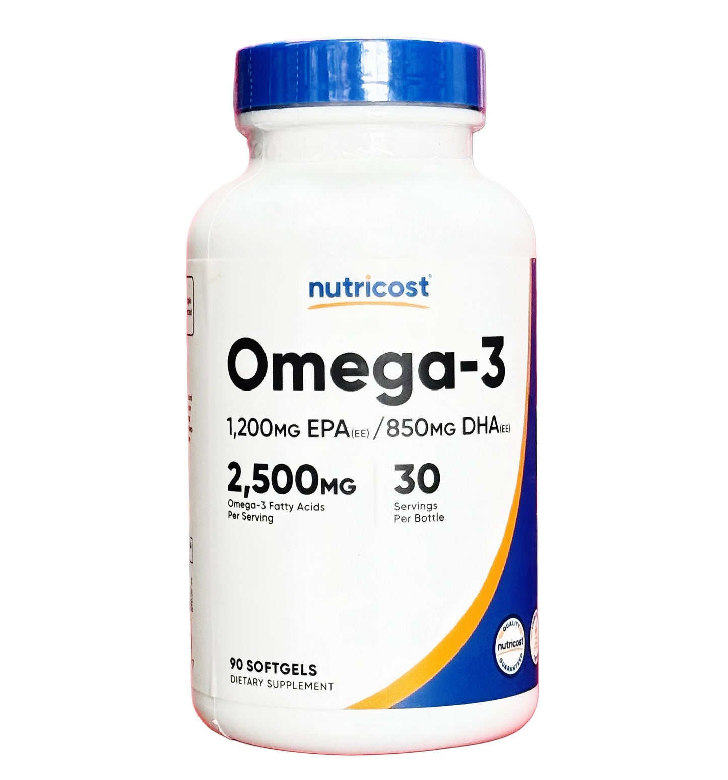 OMEGA 3 2500 MG 90 CAPS NUTRICOST