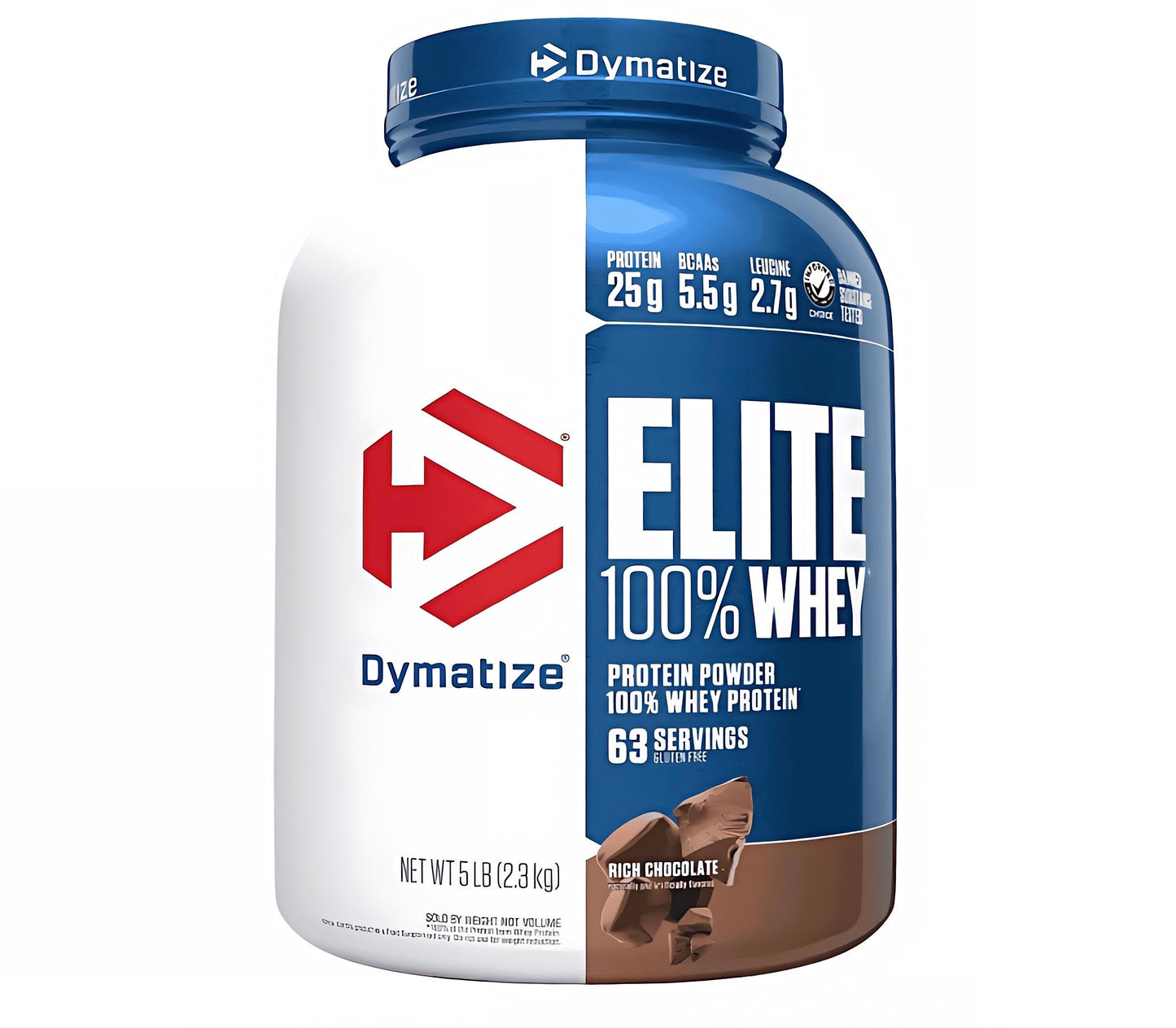 WHEY ELITE 5 LB 63 SERVICIOS DYMATIZE
