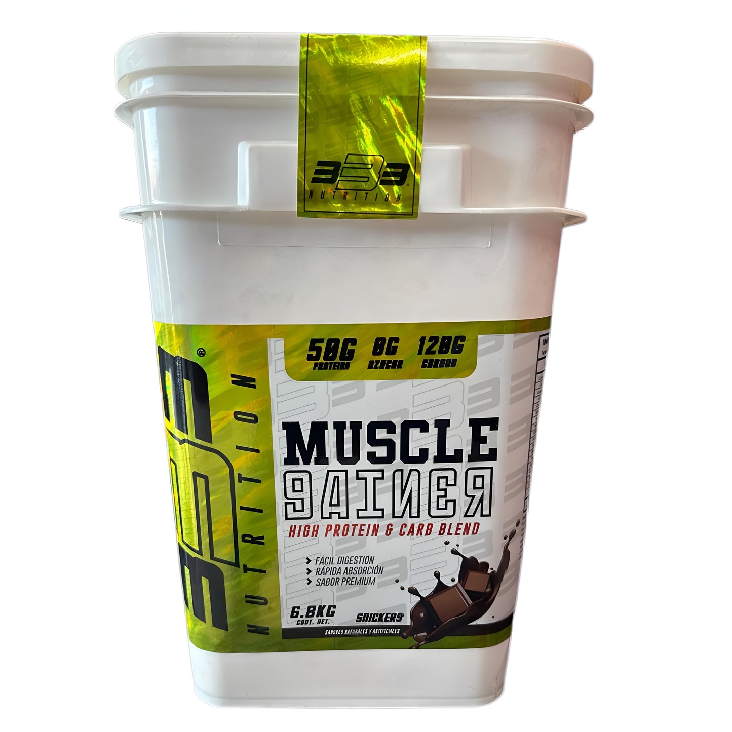 GANADOR 333 MUSCLE GAINER 37 SERVICIOS