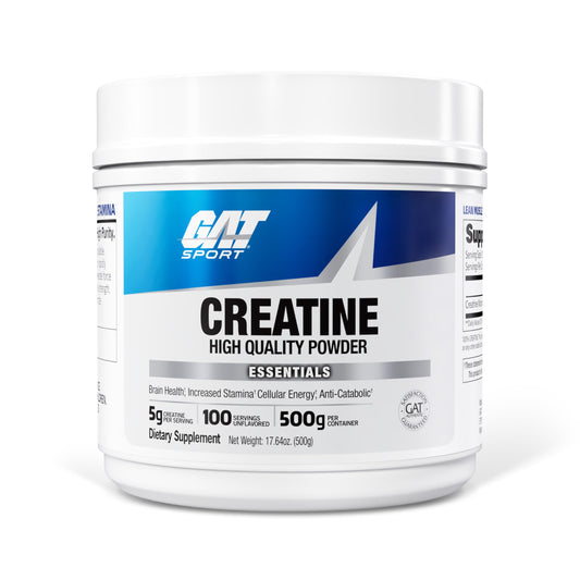 CREATINA GAT/ 500 GRAMOS/ 100 SERVICIOS