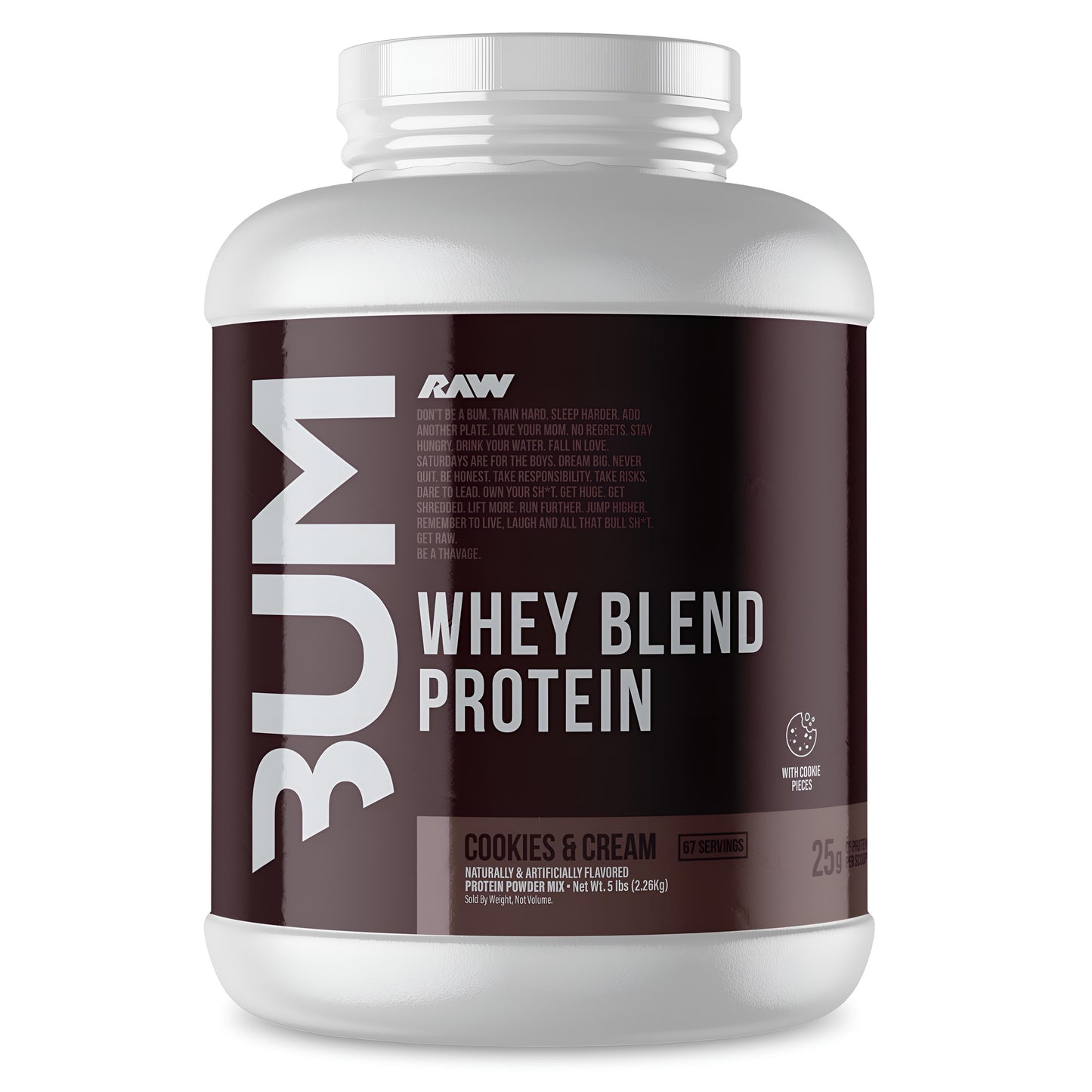 RAW CBUM WHEY 5 LBS