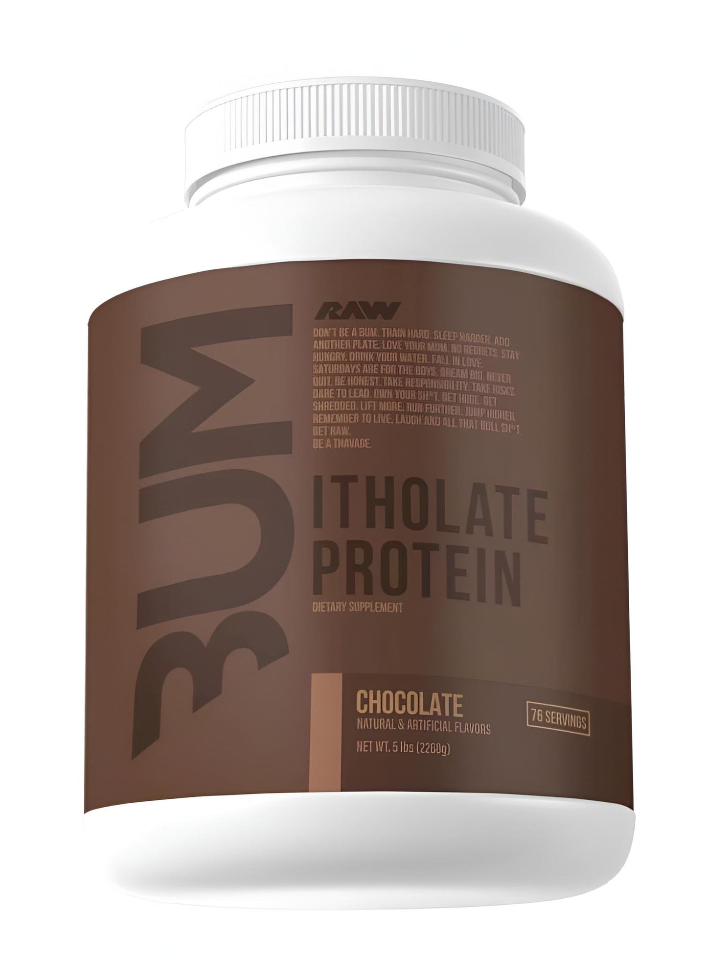 RAW CBUM WHEY 5 LBS