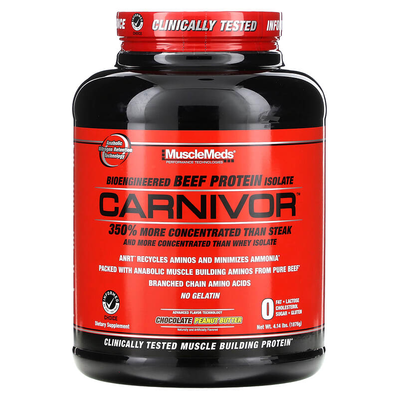 PROTEÍNA CARNIVOR 4 LB 56 SERVICIOS