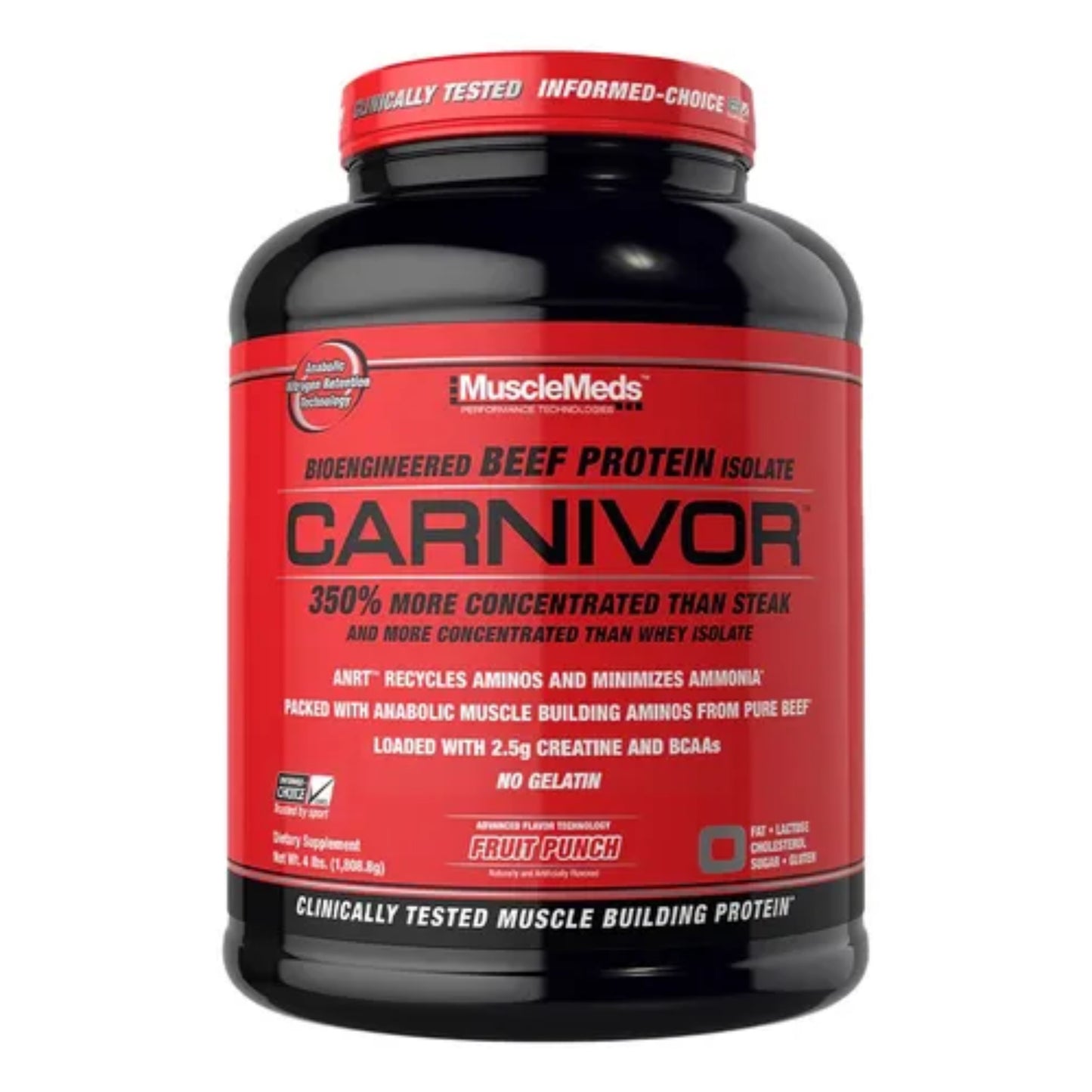 PROTEÍNA CARNIVOR 4 LB 56 SERVICIOS