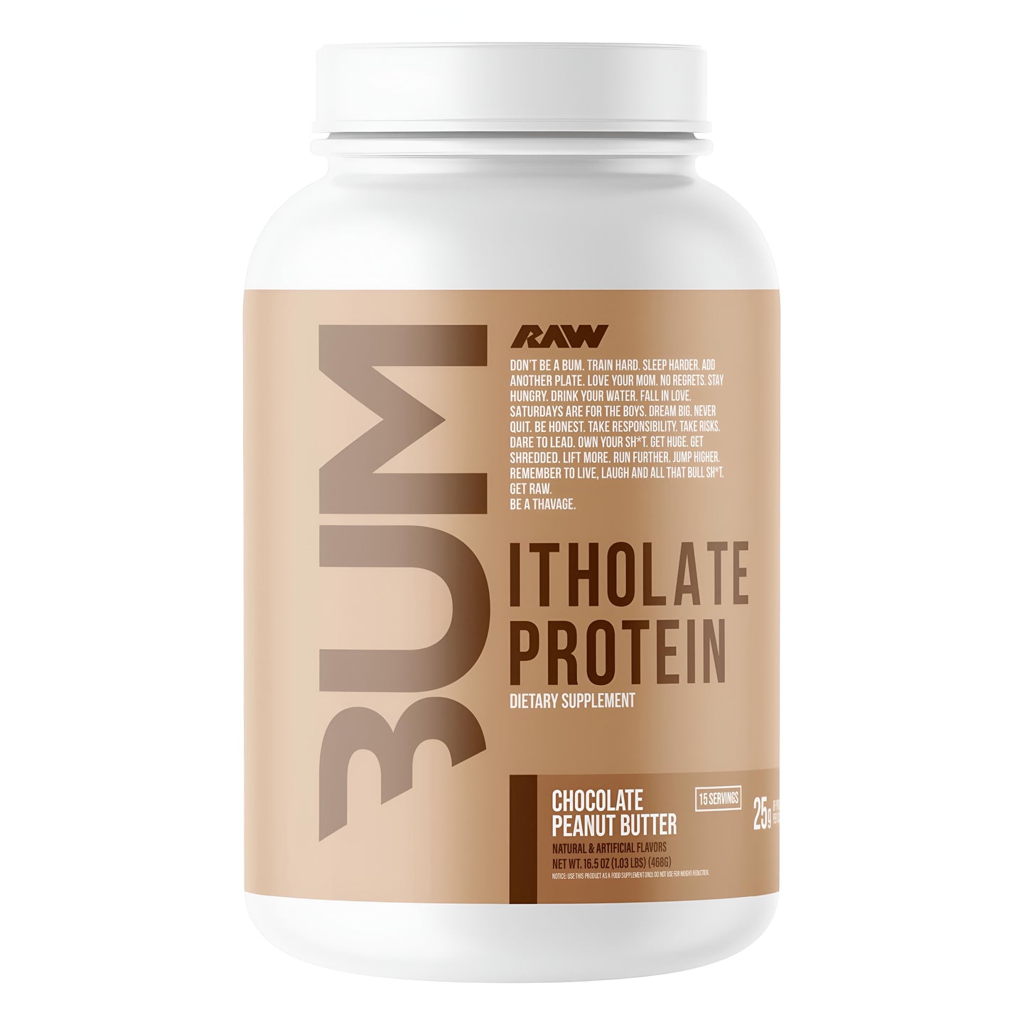 ITHOLATE 1.72 LB 25 SERVICIOS RAW CBUM