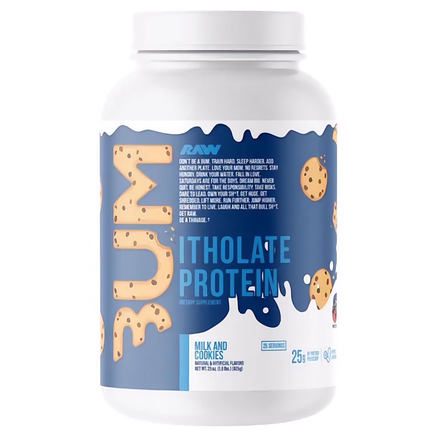 ITHOLATE 1.72 LB 25 SERVICIOS RAW CBUM