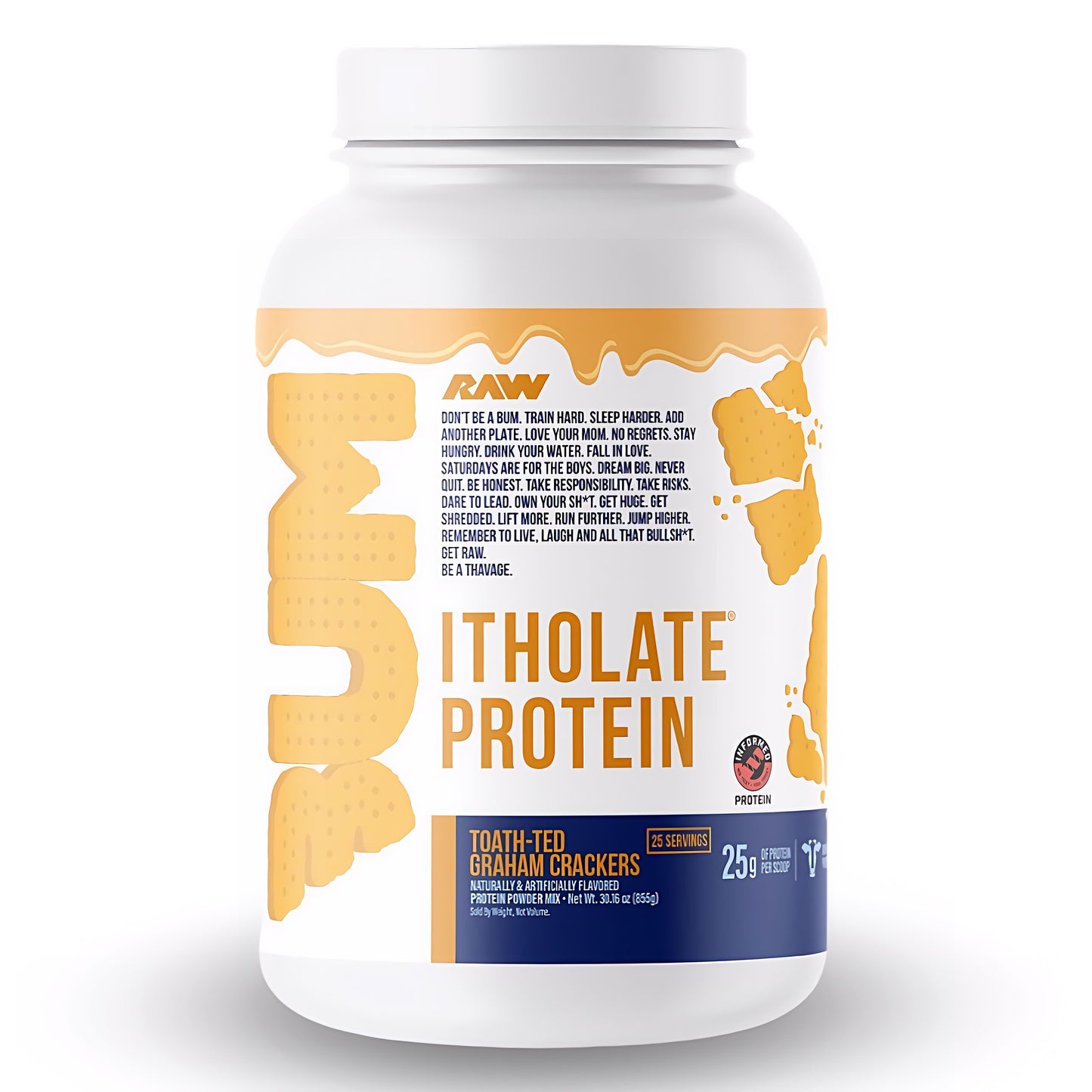 ITHOLATE 1.72 LB 25 SERVICIOS RAW CBUM
