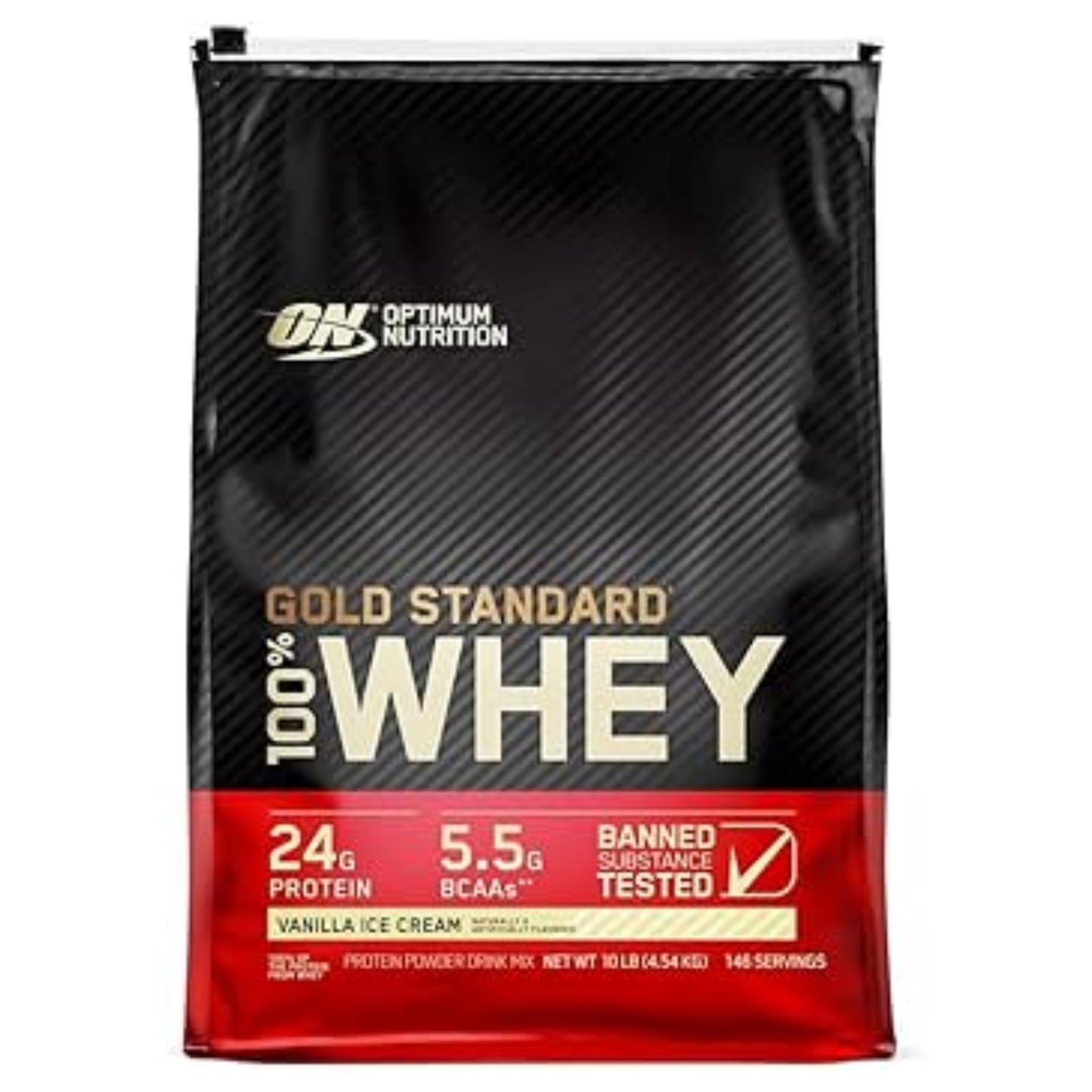 GOLD STANDARD WHEY 10 LIBRAS 144 SERVICIOS OPTIMUN NUTRITION