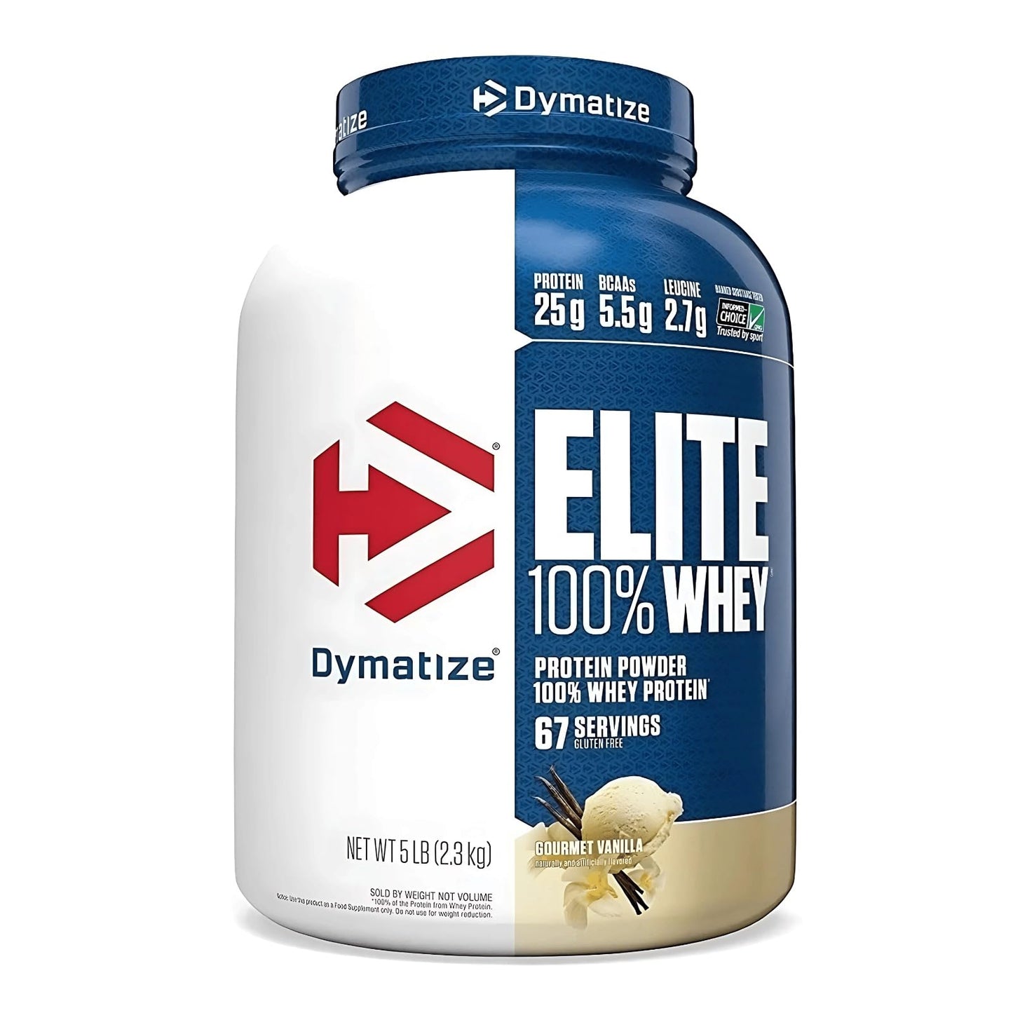 WHEY ELITE 5 LB 63 SERVICIOS DYMATIZE