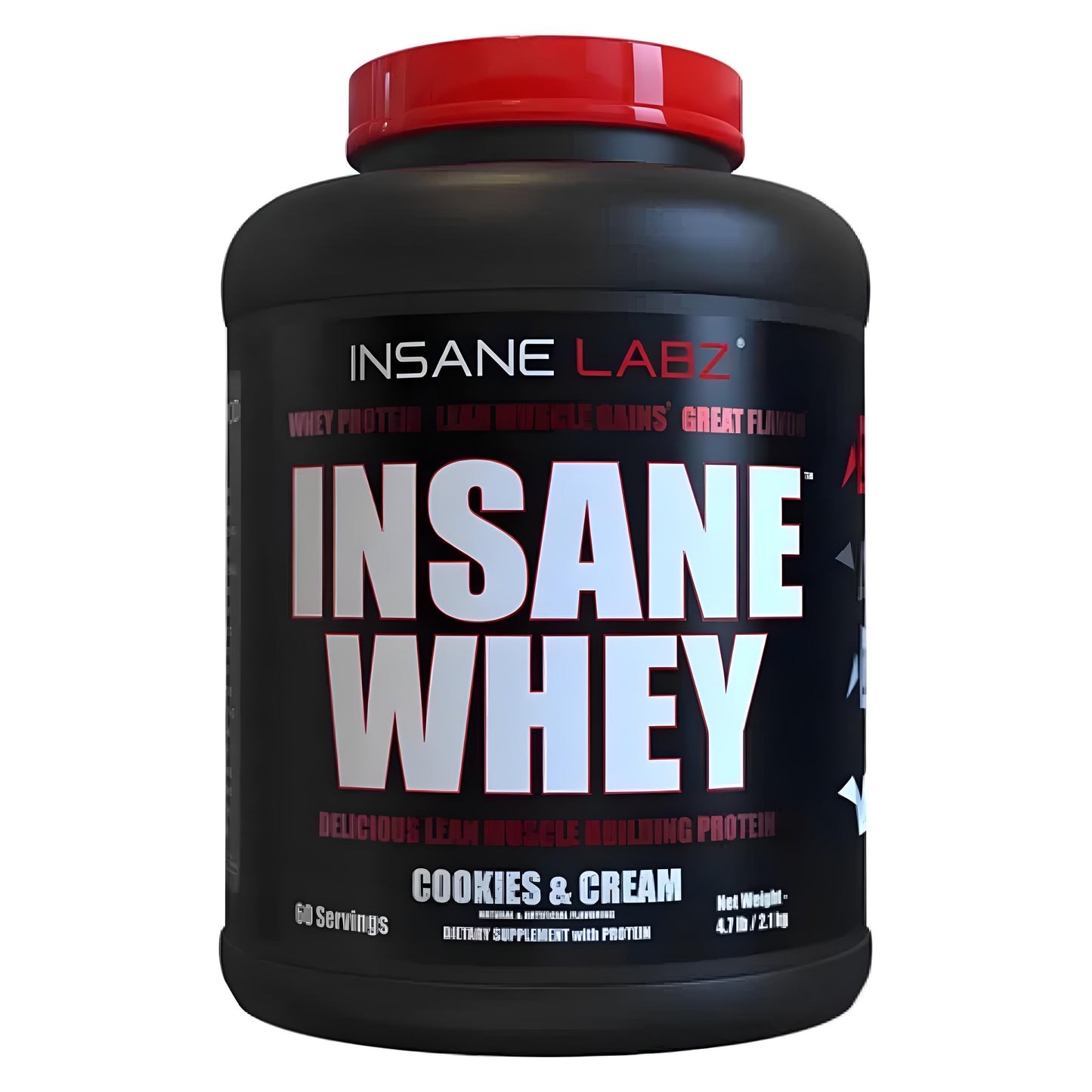 INSANE WHEY 4.8 LB 60 SERVICIOS PROTEINA