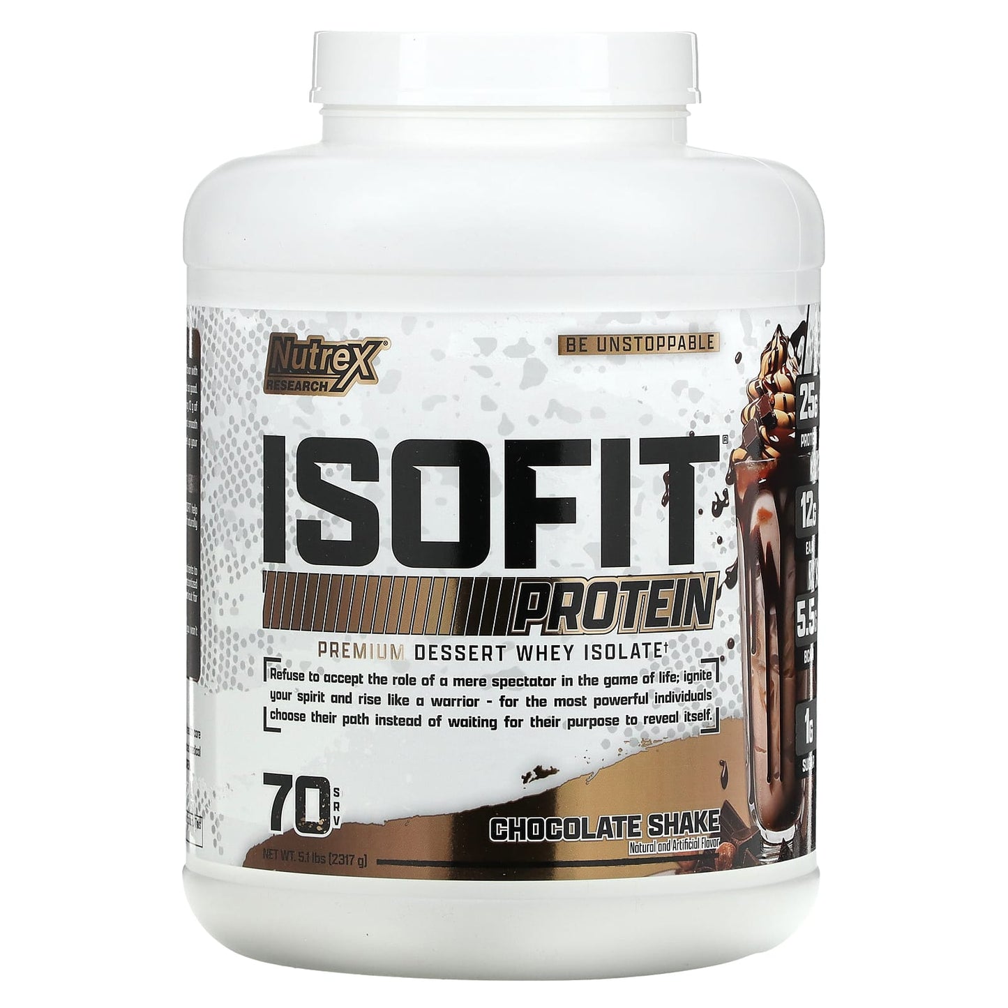 ISOFIT NUTREX 5 LB 70 SERV NUTREX